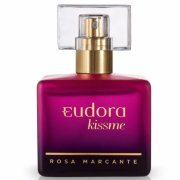 71387 Deo Colônia Kiss Me Rosa Marcante Eudora 50ml
