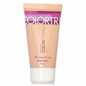 502786 BB Cream Colortrend Bege Médio FPS 30 Avon 30ml