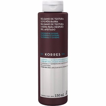 460814 Pós-Barba Calêndula e Ginseng Korres 150ml
