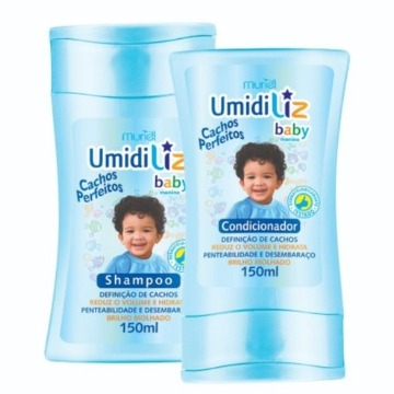 115346 Kit Shampoo e Condicionador Umidiliz Baby Menino Muriel