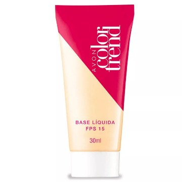 251284 Base Líquida Colortrend FSP 15 Marrom Médio Avon 30ml