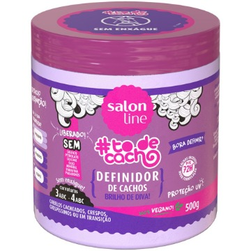 951044 Definidor de Cachos #todecacho Bora Definir Brilho de Diva Salon Line 500g