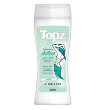 462252 Sabonete Líquido Íntimo Topz Natural Fresh 200ml