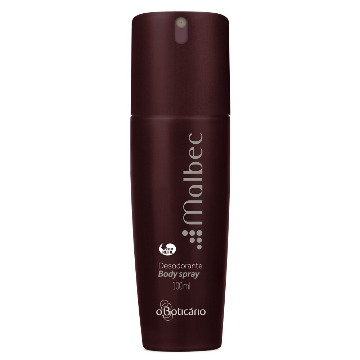 25041 Desodorante Spray Malbec Regular Boticário 100Ml