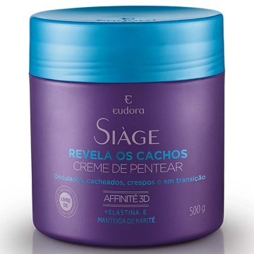 70699 Creme para Pentear Siàge Revela os Cachos Eudora 500g