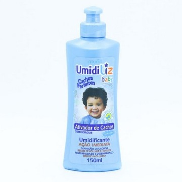 114028 Ativador de Cachos Umidificante Umidiliz Baby Menino Cachos Perfeitos Muriel 250ml