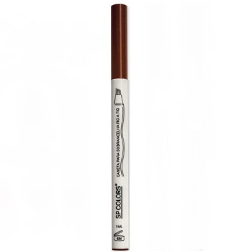 122058 Caneta Sobrancelha Fio a Fio Castanho Claro SP Colors 1ml