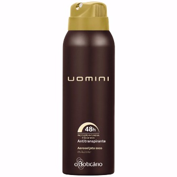 22741 Desodorante Aerossol Uomini Boticário 125ml