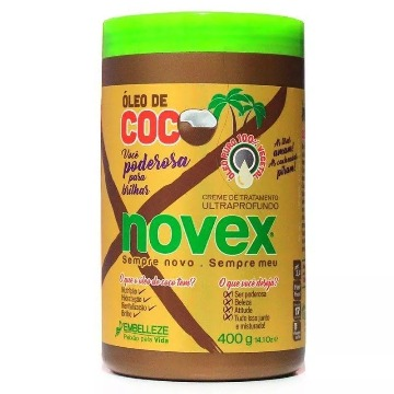 562634 Creme Tratamento Ultraprofundo Novex Óleo de Coco 400g