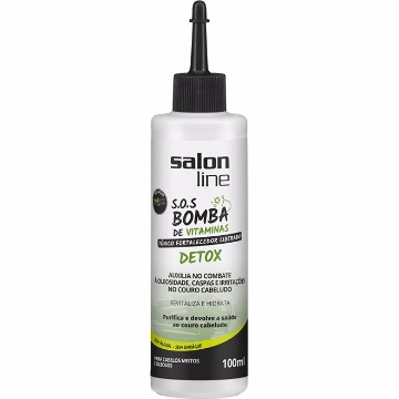 34761 Tônico Fortalecedor S.O.S Bomba de Vitaminas Detox Salon Line 100ml