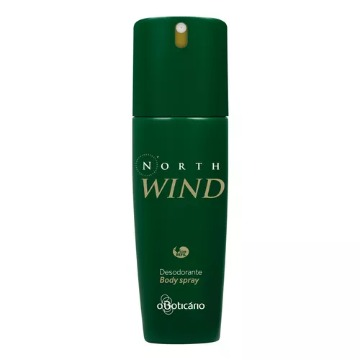 23496 Desodorante Spray North Wind Regular Boticário 100ml
