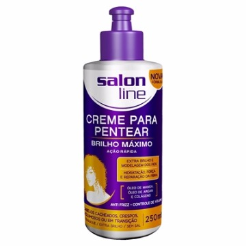95010 Creme Para Pentear Brilho Máximo Salon Line 250ml