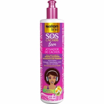 34566 Ativador De Cachos S.O.S Teens Salon Line 300ml