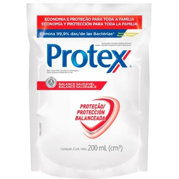027226 Sabonete Líquido Proteção Balanceada Refil Protex 200ml