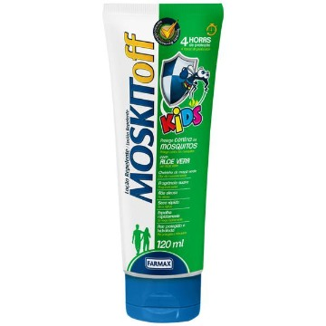 207110 Loção Repelente Moskitoff Kids Aloe e Vera Farmax 120ml