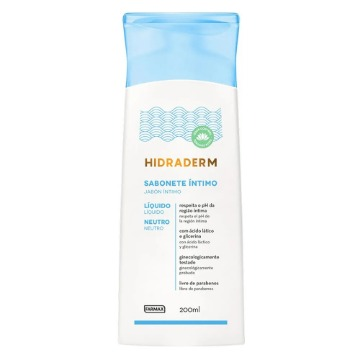 210325 Sabonete Líquido Íntimo Hidraderm Neutro Farmax 200ml