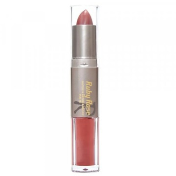 12913 Batom Bala e Batom Líquido Matte Cor 010 Ruby Rose
