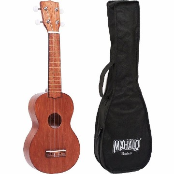 UKULELE SOPRANO SÉRIE KAHIKO - MARROM NATURAL(MK1TBR)