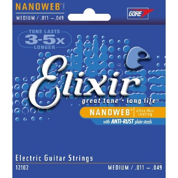 ENCORD .011 ELIXIR GUITARRA NANOWEB 12102