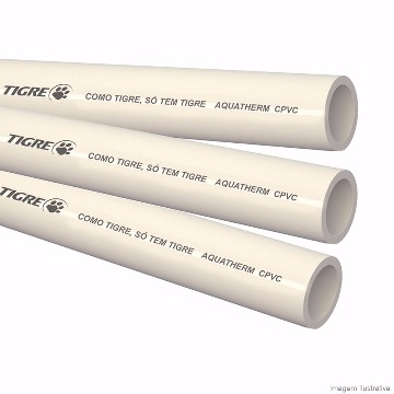 TUBO AQUATHERM PVC 3M - 22MM TIGRE