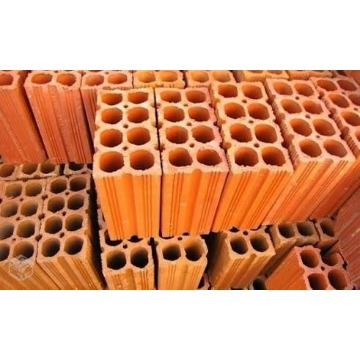 BLOCO CERAMICA 11,5X19X19 8 FUROS MILHEIRO (1000 UNIDADES)