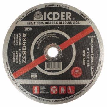 DISCO CORTE 10X1/8X3/4 ICDER