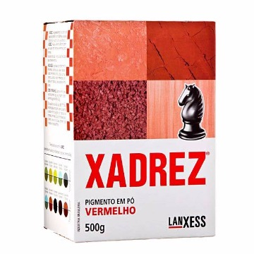CORANTE EM PÓ VERMELHO 500G XADREZ