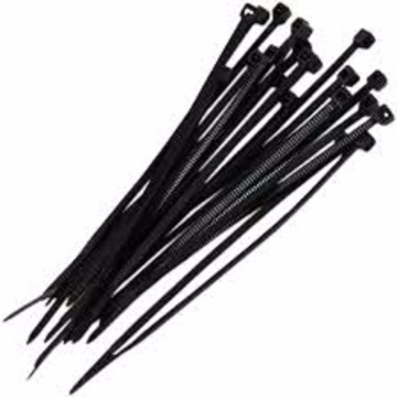 ABRACADEIRA NYLON 2,5X100MM PRETA