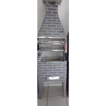 CHURRASQUEIRA TRABALHADA S/PINTUR 75CMX50CMX2,40M