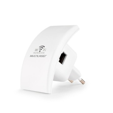 Roteador Repetidor Wireless Multilaser RE055 300Mbps WPS