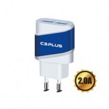 Carregador USB C3Plus UC-20 2 Portas USB 5v 2A
