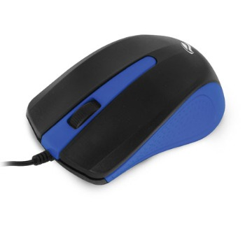 Mouse C3Tech MS-20BL USB Preto e Azul
