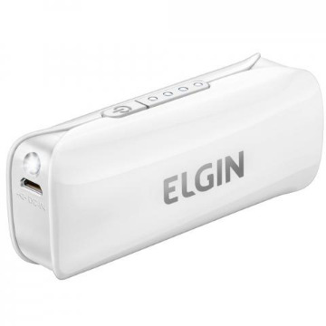 Carregador Portátil USB Elgin 2600mAh 5V 1A Branco