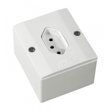 SISTEMA X TOMADA 2P+T 10A MECTRONIC