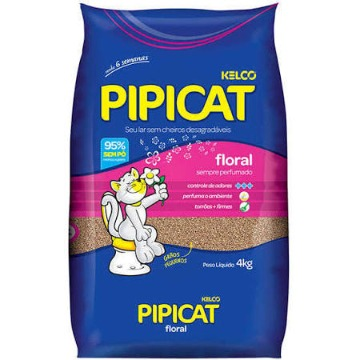 Areia Sanitária Kelco Pipicat Floral