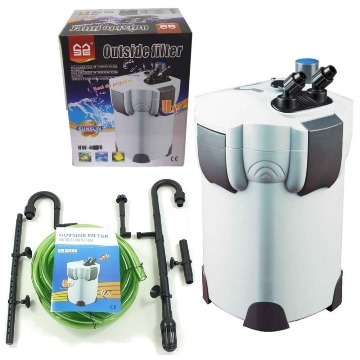 Filtro Canister Sunsun 2000 L/h Hw-404b Uv 9w 220v