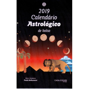 Calendário Astrológico de Bolso 2019