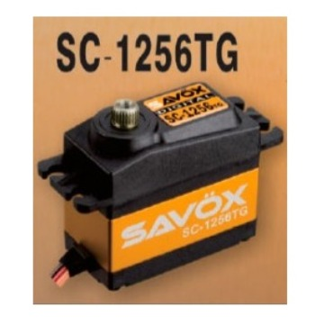 SERVO DIGITAL SAVOX SC-1256 TG (HIGH TORQUE, 6VOLTS, 20KG, 0.15S)