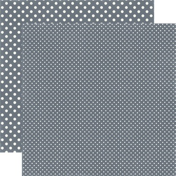 Echo Park - Dots & Stripes - Charcoal - #DS15049