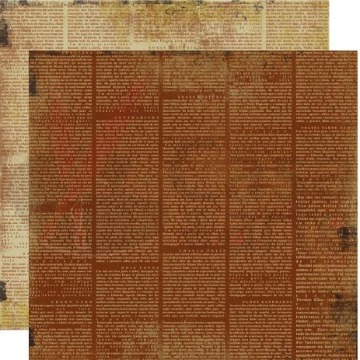 Vintage Marrom Jornal 13211 (KFSB175)