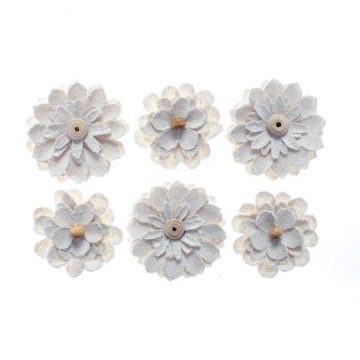 FLORES ARTESANAIS MIXED MEDIA MARGARIDAS COD: 16981