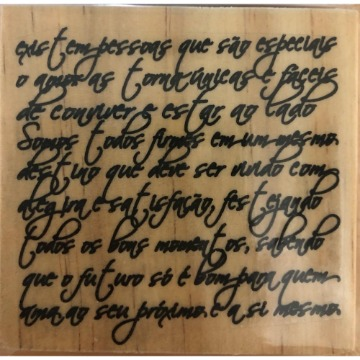 CA-107 - Carimbo Texto - Arte Fácil