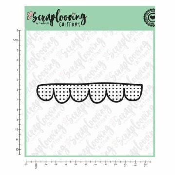 1009 - Cartela "Scalloped Dots" - Scraplooving