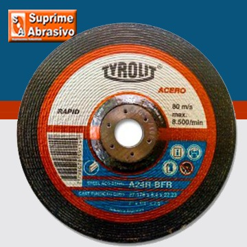 DISCO DE DESBASTE 180X6,4X22 BASIC TYROLIT