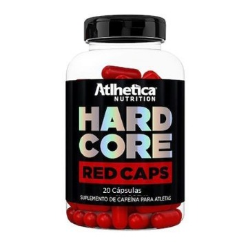 HARDCORE RED 20 CÁPSULAS ATLHETICA NUTRITION
