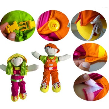 Boneco de Atividades Guto/Guta