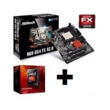 KIT - PM AM3+ N68-GS4 DDR3 + AMD FX6300 3.5GHZ 14MB BOX