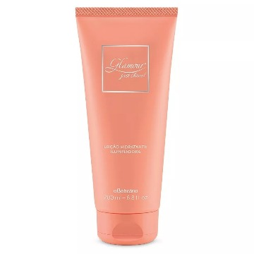 Glamour Loção Hidratante Iluminador Desodorante Corporal Just Shine 200ml (73237)