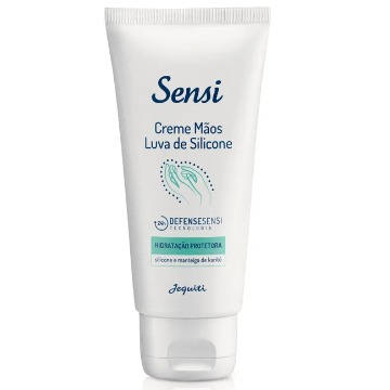 Creme Hidratante Desodorante Hidratação Protetora para as Mãos Sensi Luva de Silicone - 75 g (11726)