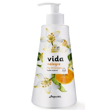 Loção Hidratante Desodorante Corporal Vida + Alegre Flor de Laranjeira - 475 ml (11206)